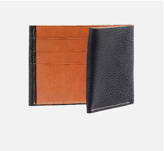OXAPAMPA BLACK Leather wallet