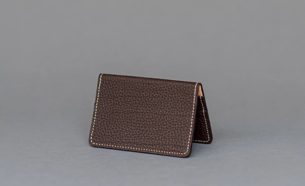 PAITA Credit Card Leather wallet dark Brown
