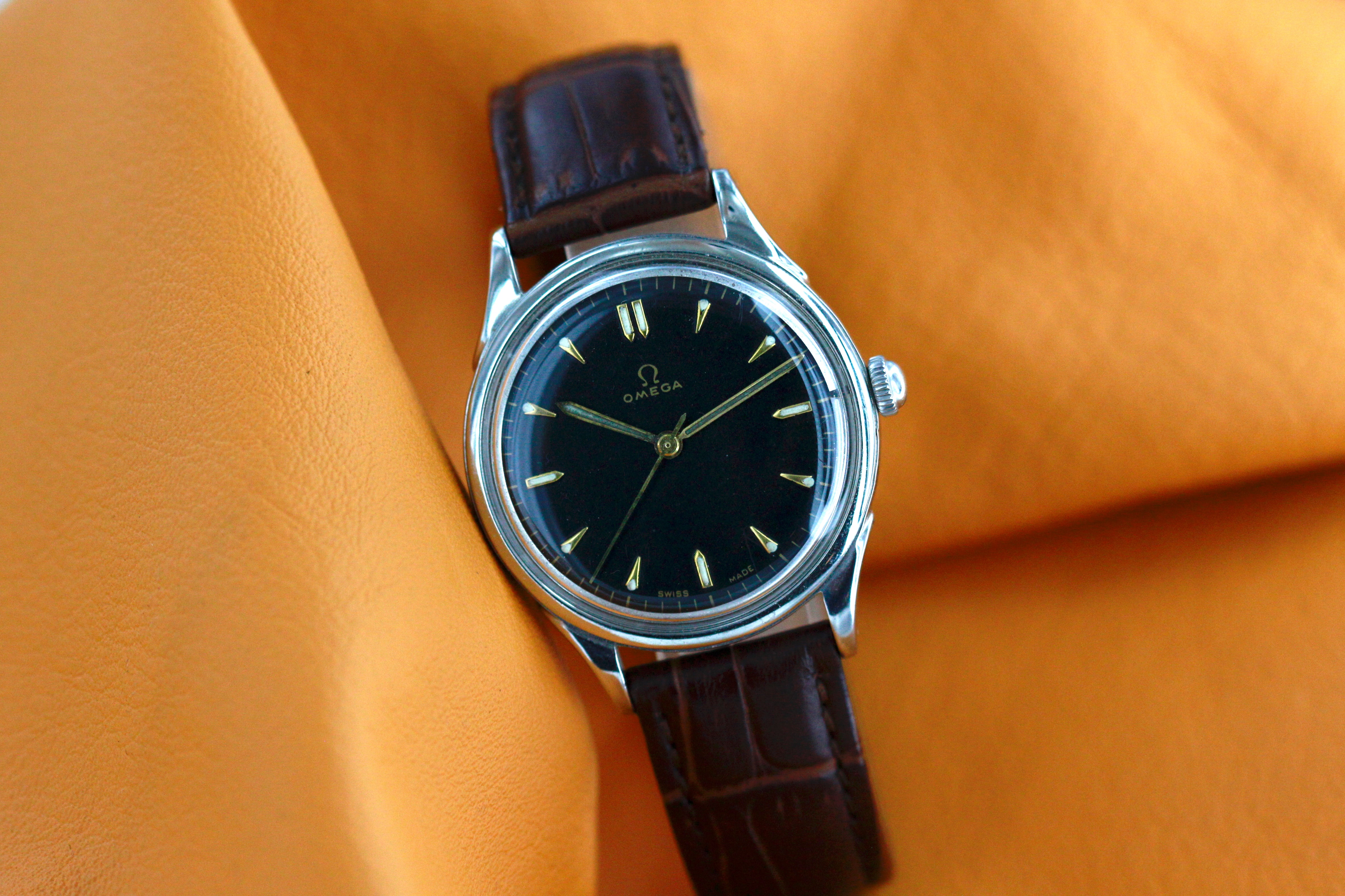 RARE Omega Black dial from 1908s one of the First ones