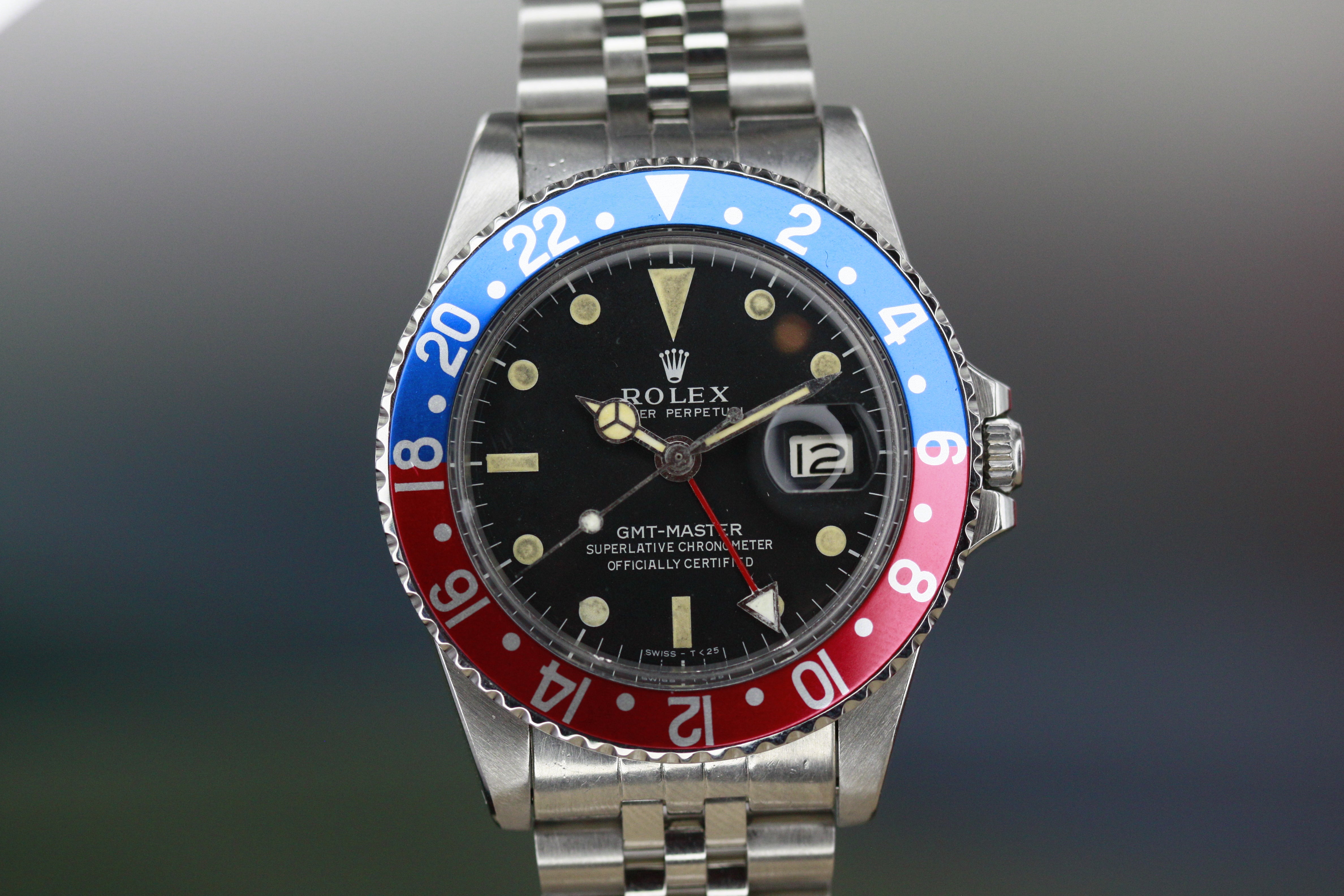 Rolex Oyster Perpetual Gmt-Master Ref.1675 ca.1970 Pepsi