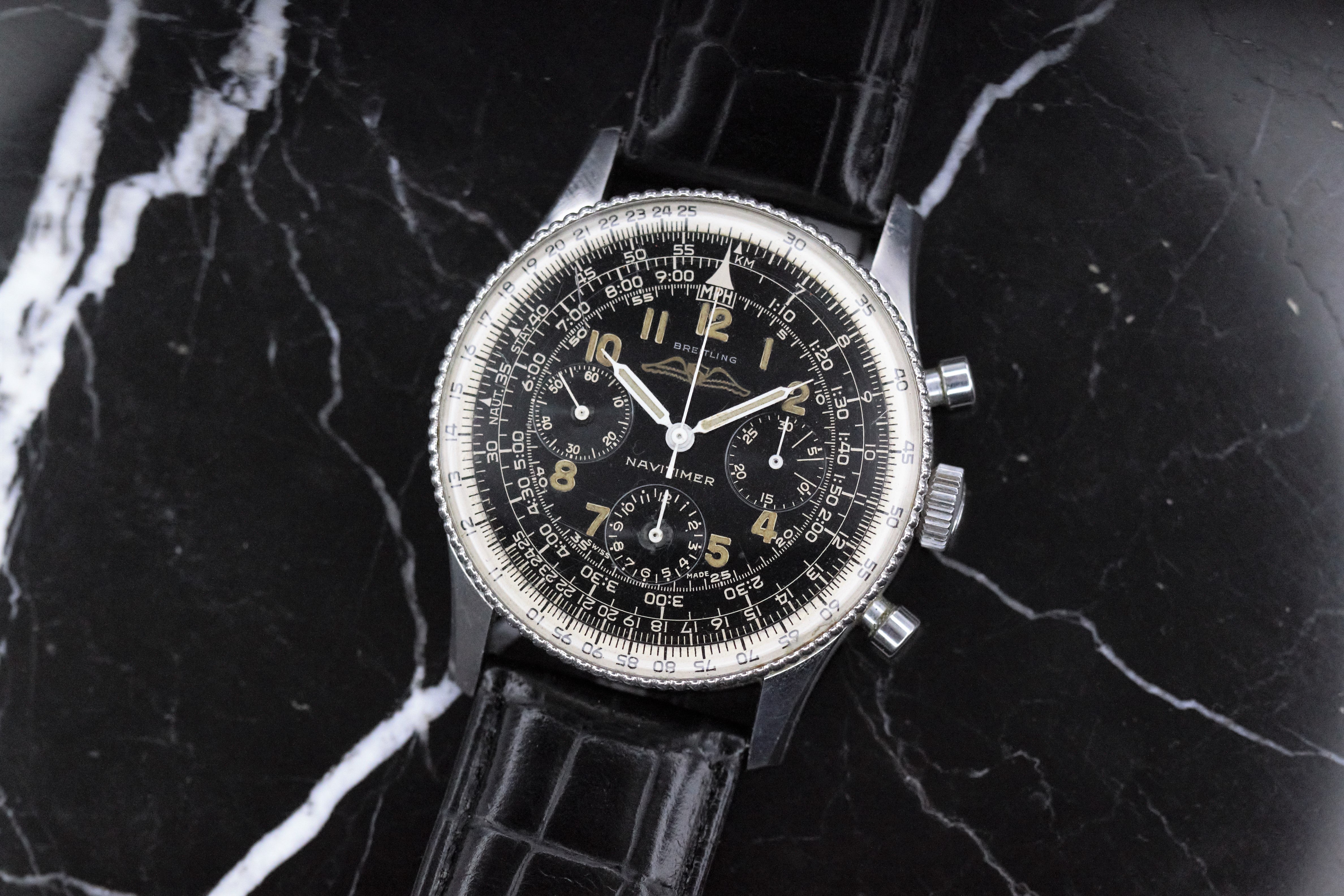 Breitling AOPA Navitimer Chronograph with Radium Dial and Hands