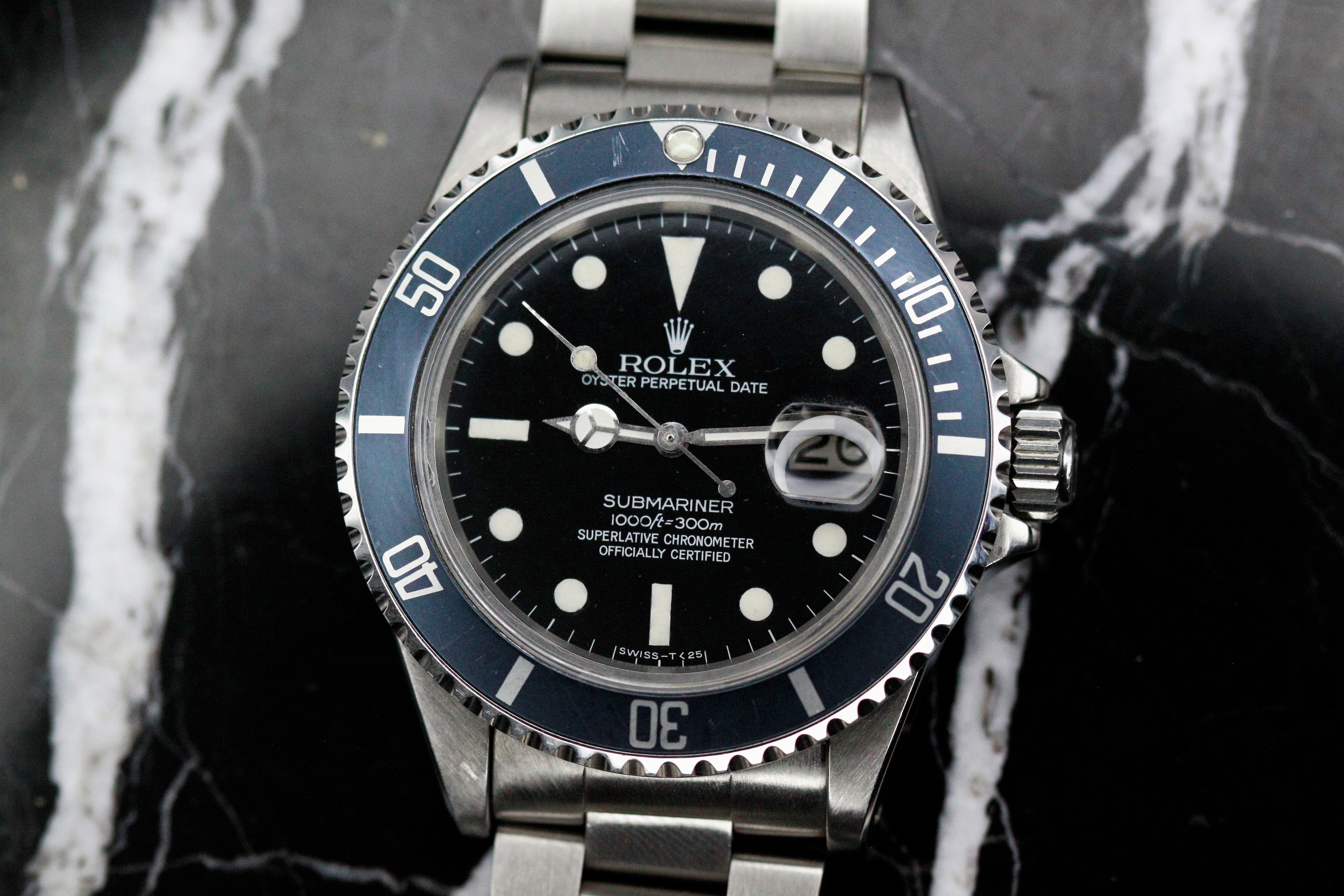 Rolex Oyster Perpetual Submariner Date Ref.16800 Matt Dial with Papers
