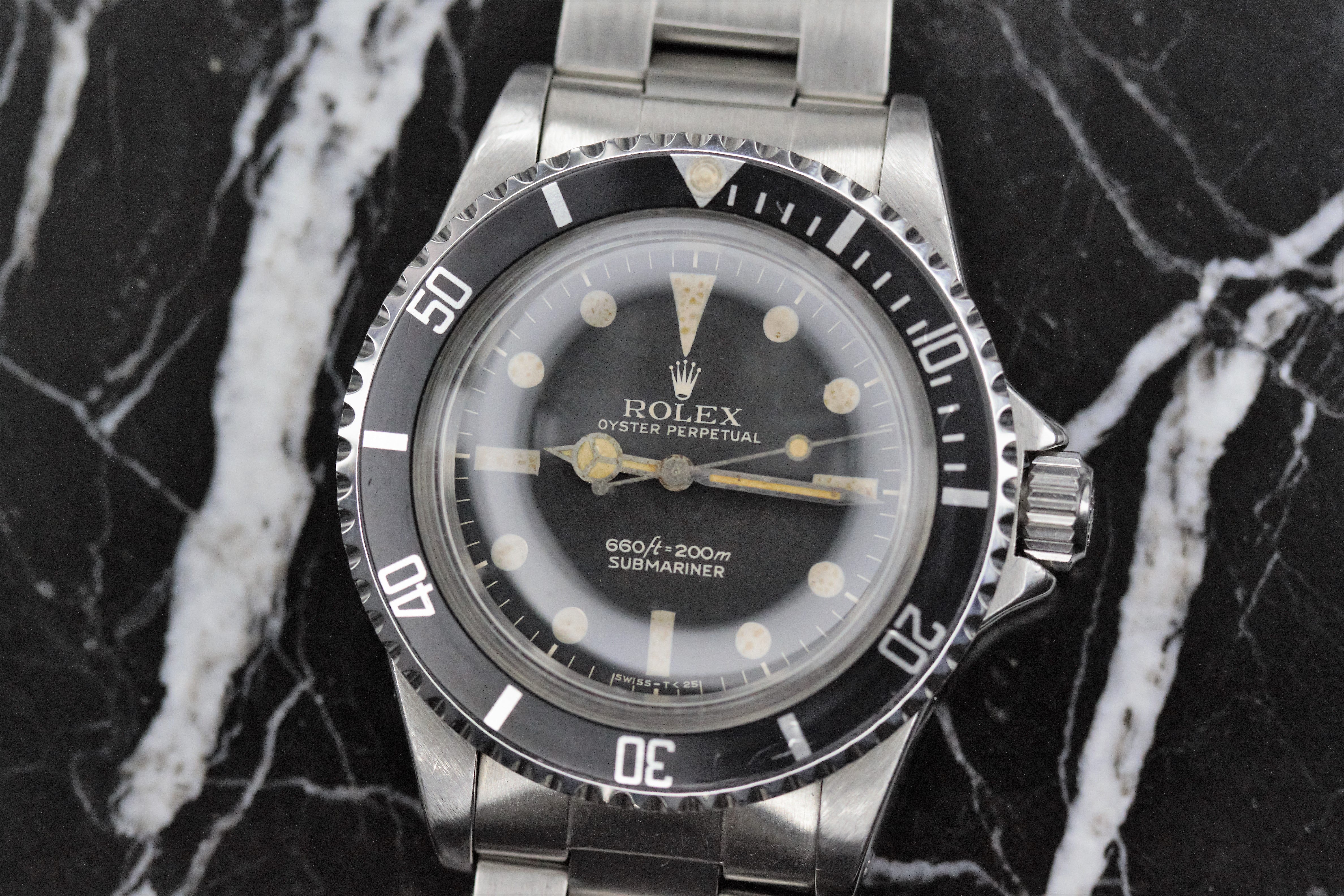 Rolex Oyster Perpetual Submariner Ref.5513 with Maxi Dial MK1