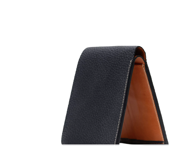 OXAPAMPA BLACK Leather wallet