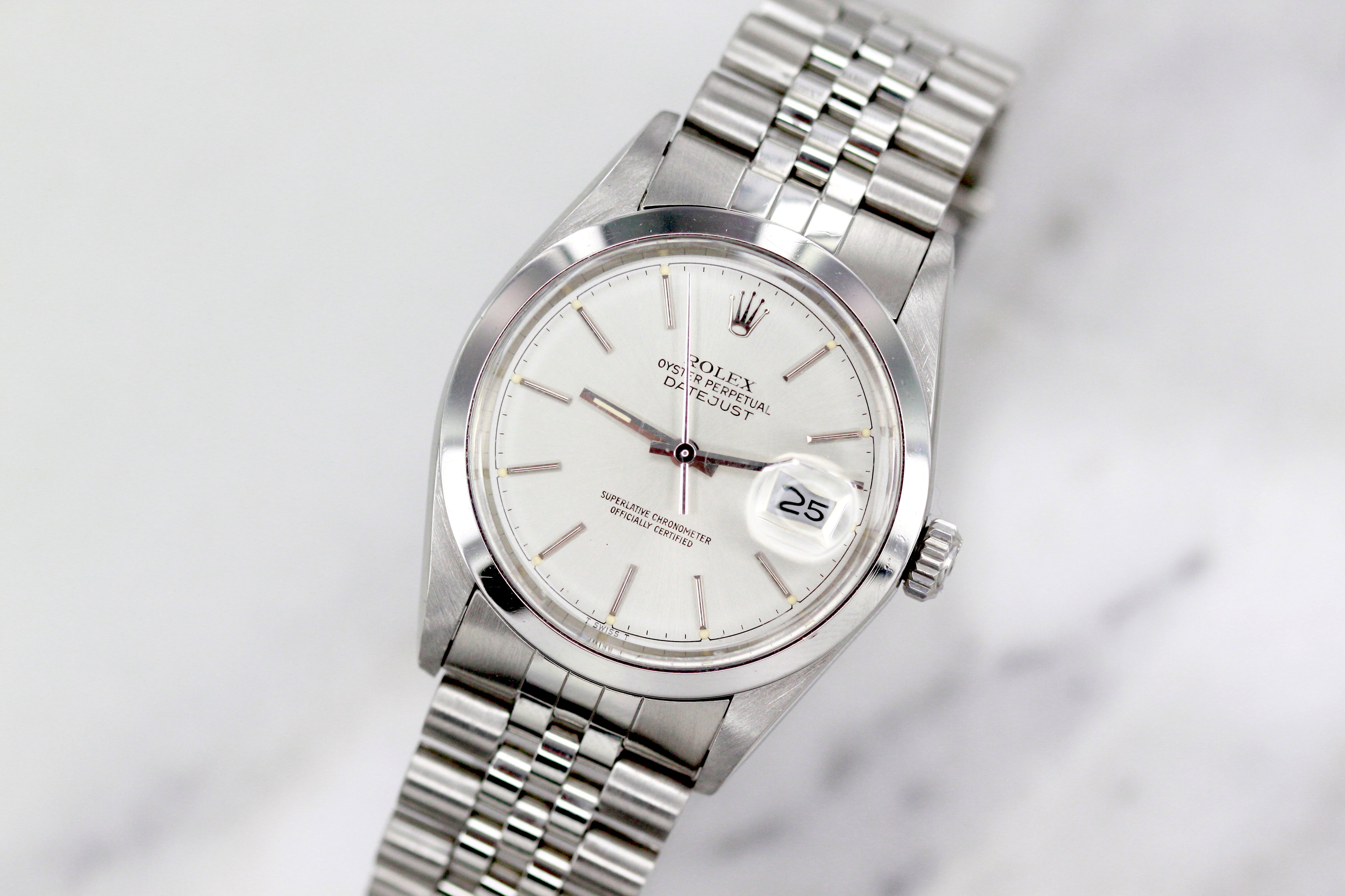 Rolex Datejust Ref 16000 from 1986 With Box and Papers