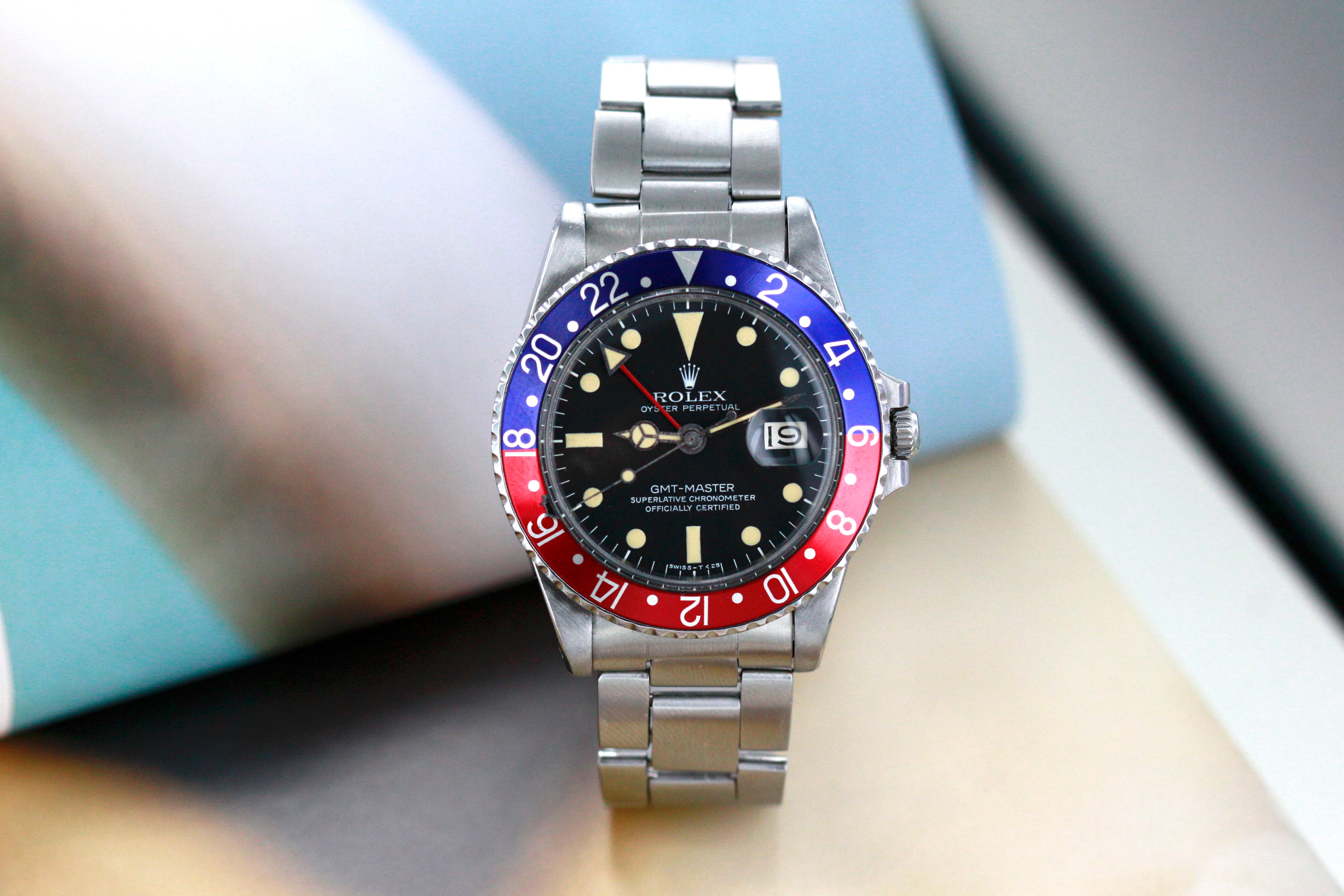 Rolex Gmt Master Ref.1675 WWF Signed from 1973