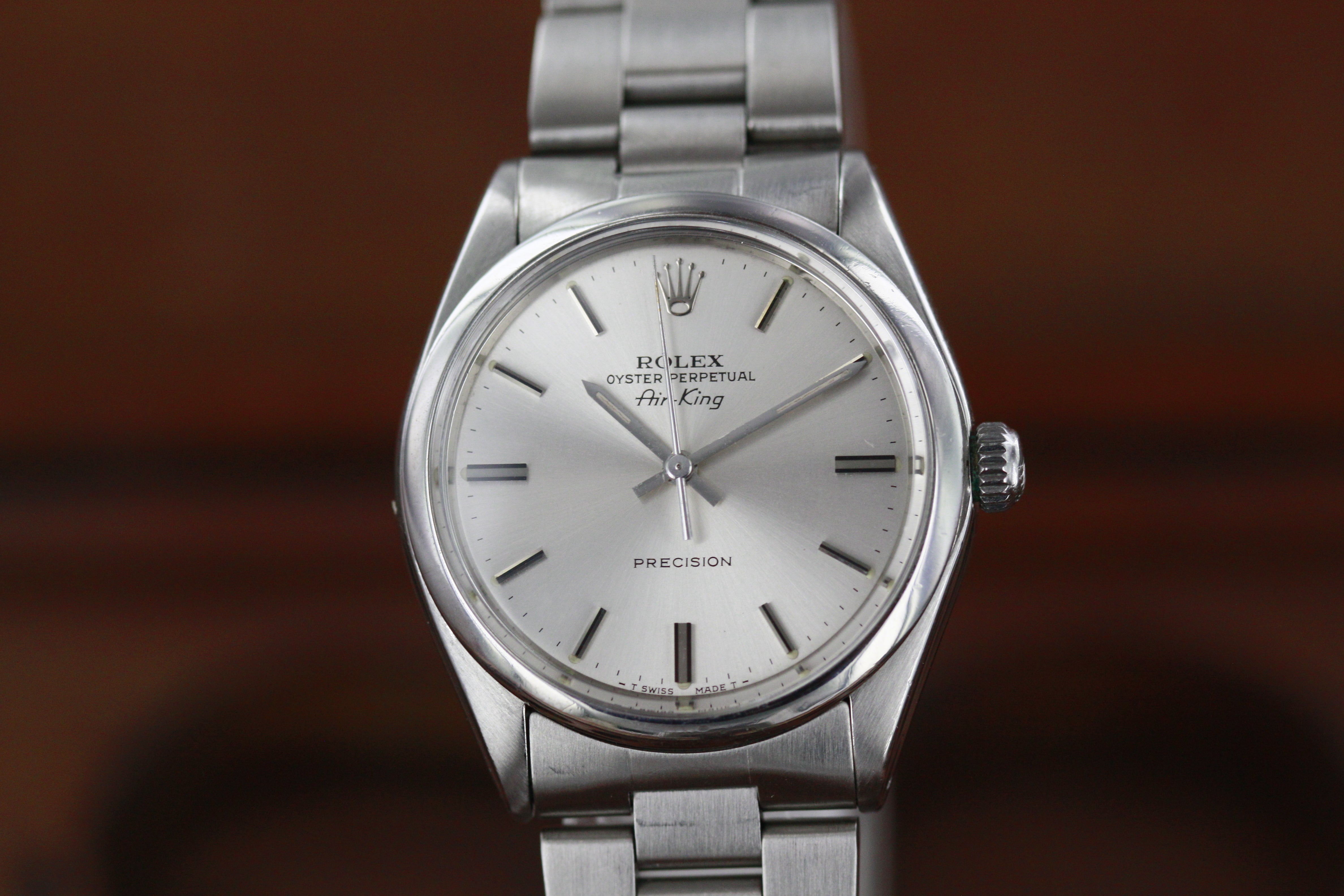 Rolex Oyster Perpetual Air King Ref .5500 White dial anno 1979