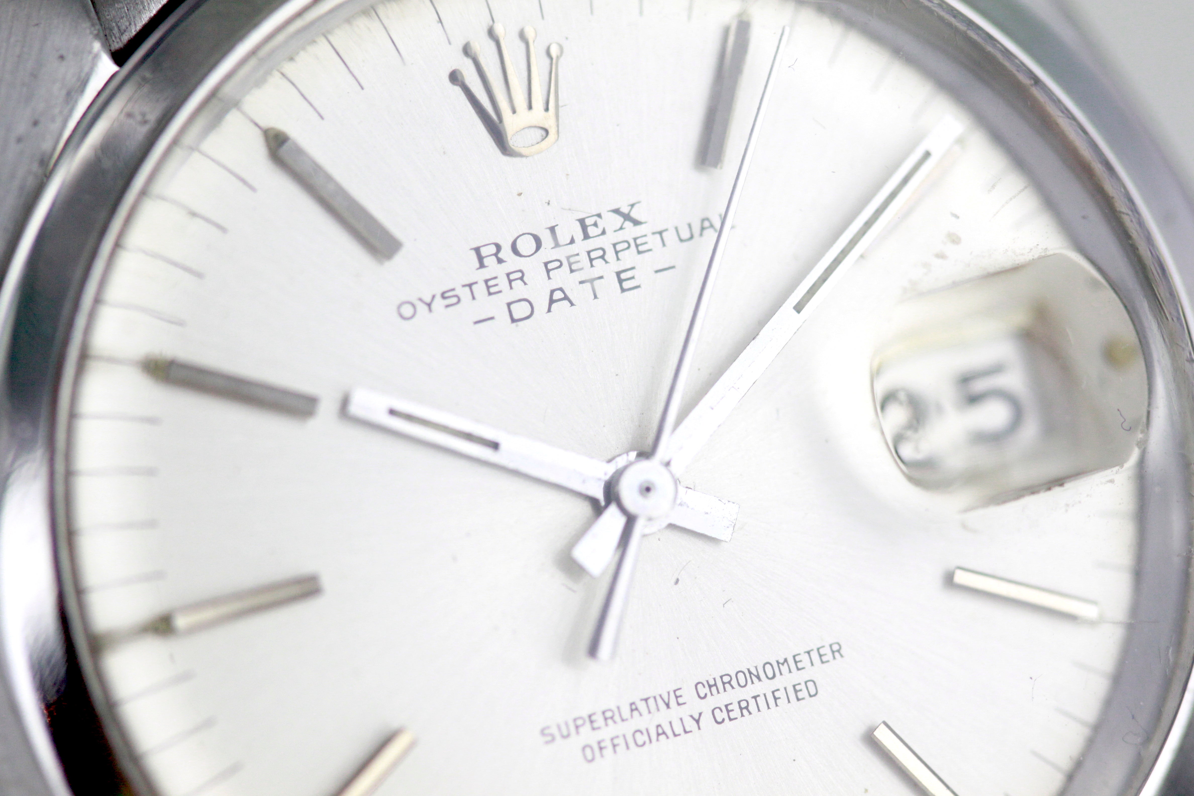 Rolex Date Champagne dial - ref 1500 from 1966
