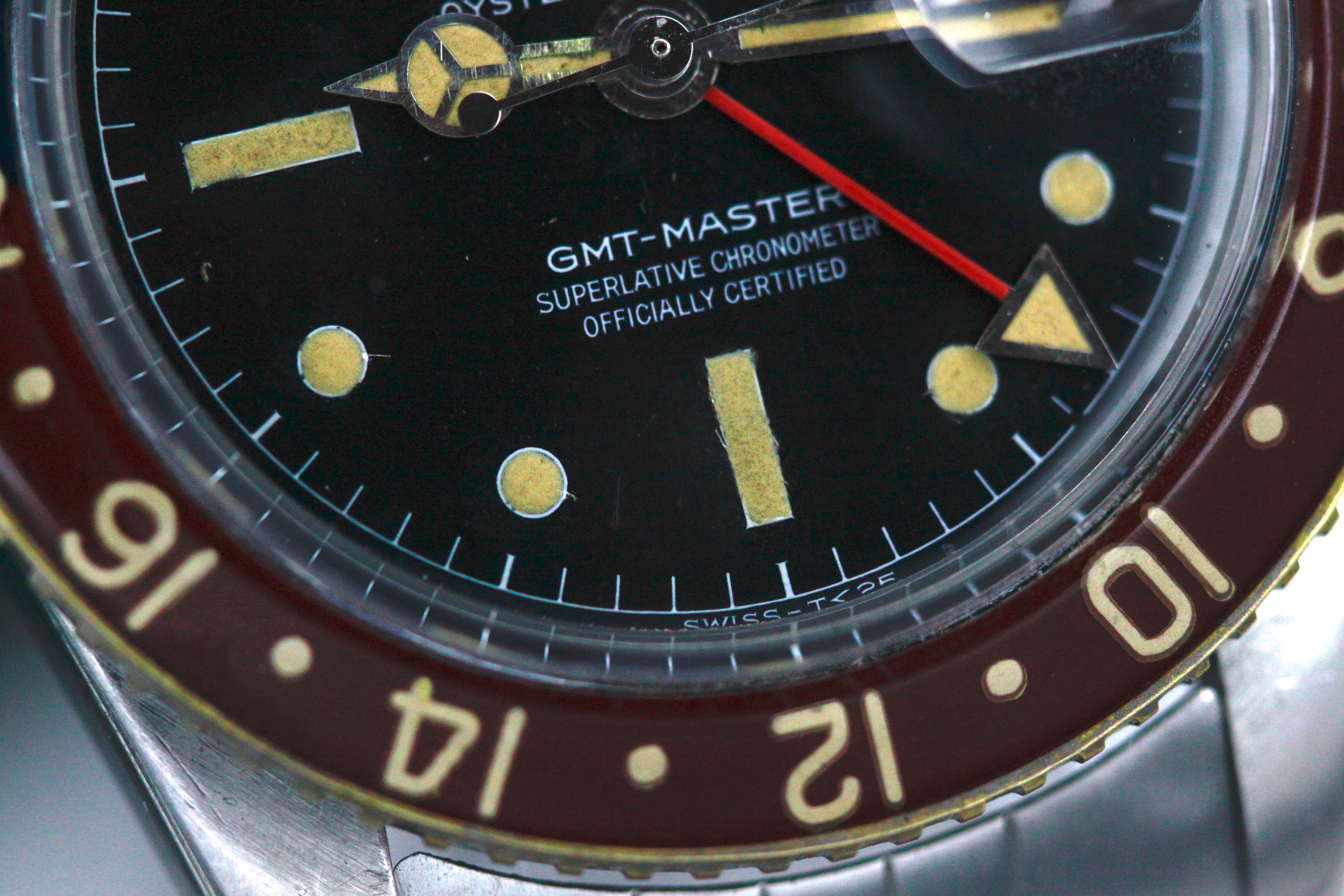 Rolex GMT Ref 6542 from 1958 Tritium dial - Serviced