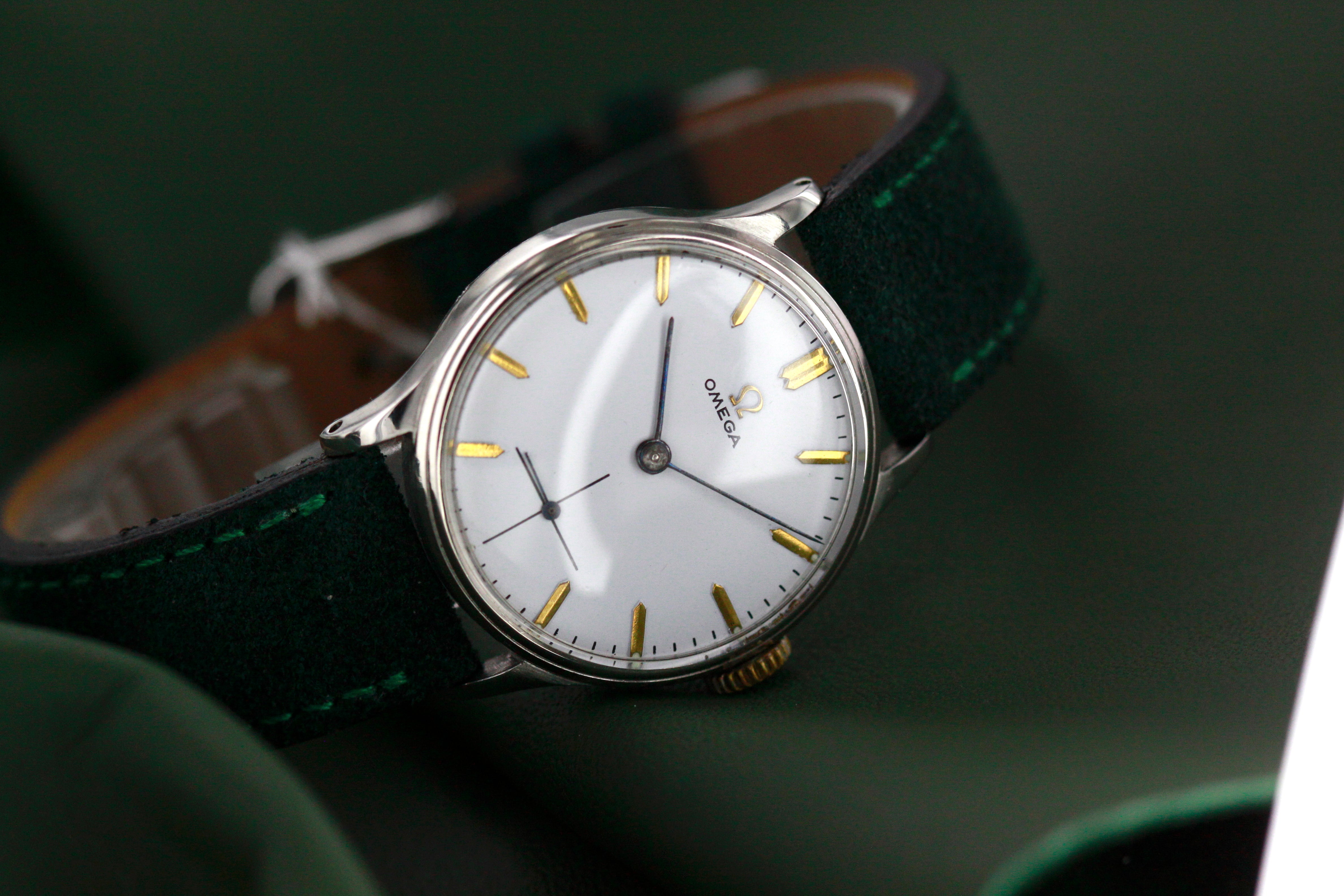 Omega White dial Handwinding from 1939 Serviced