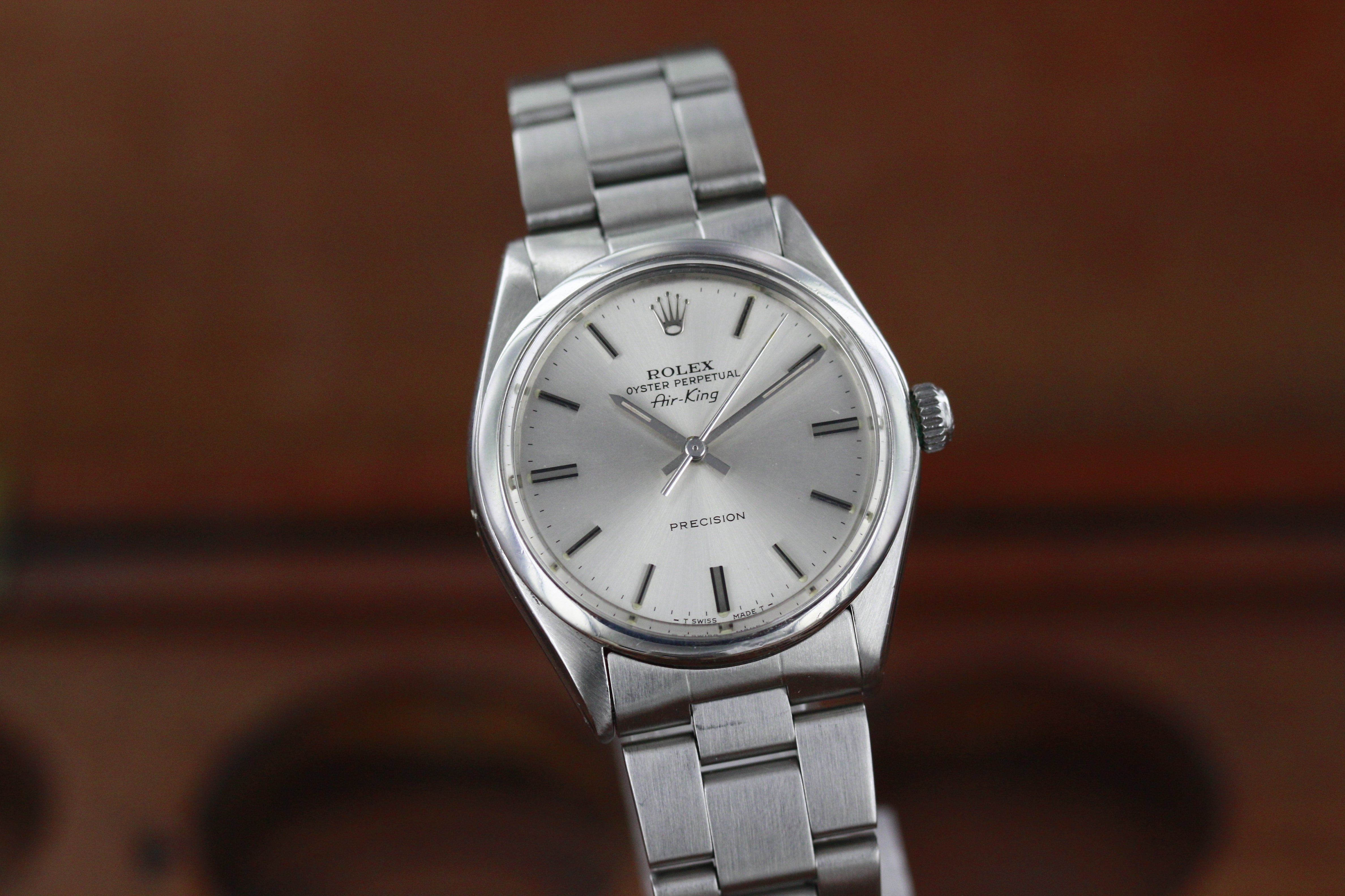 Rolex Oyster Perpetual Air King Ref .5500 White dial anno 1979
