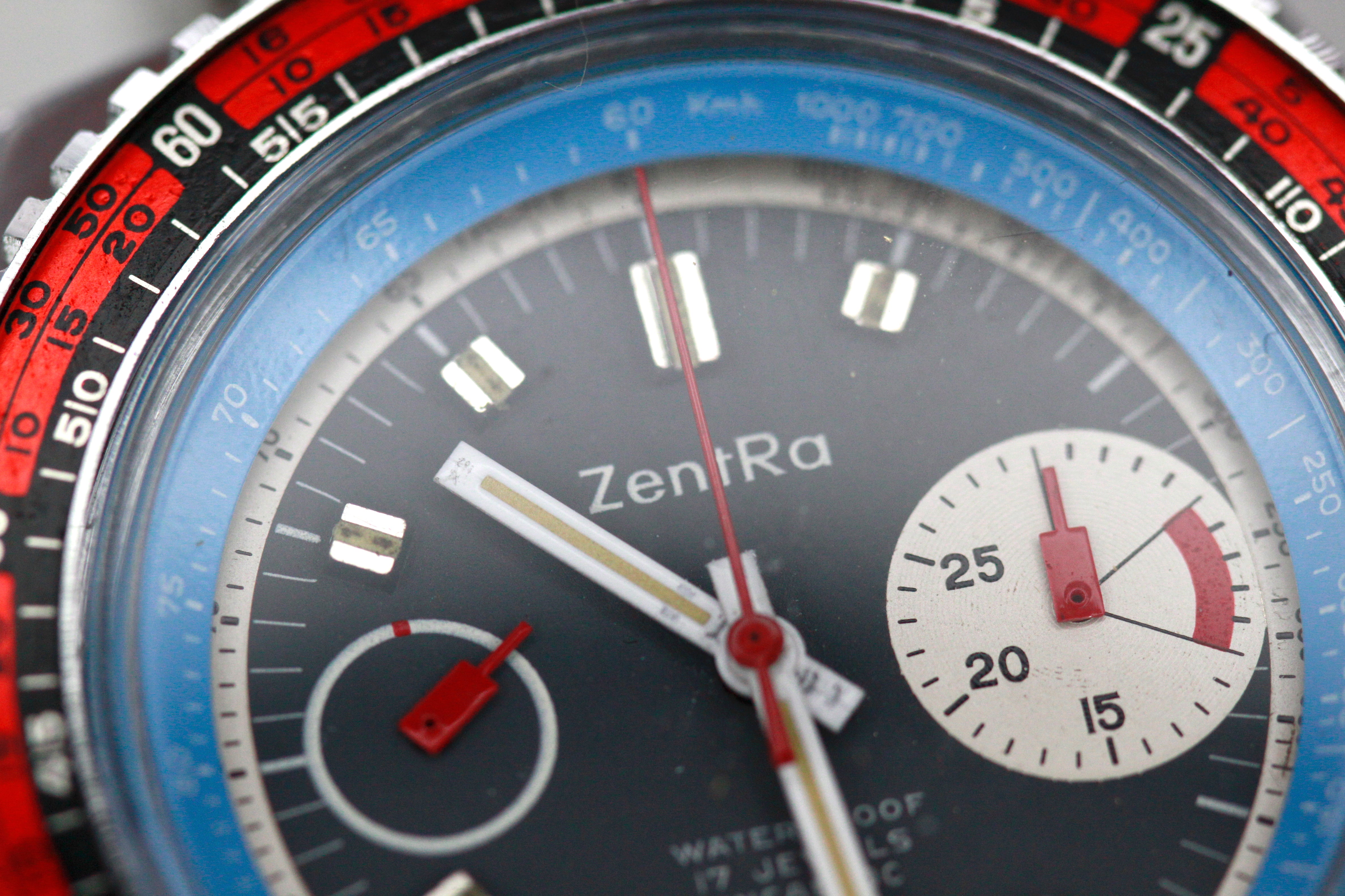 ZENTRA CHRONOGRAPH the watch with a certificate of maturity,the faithful companio