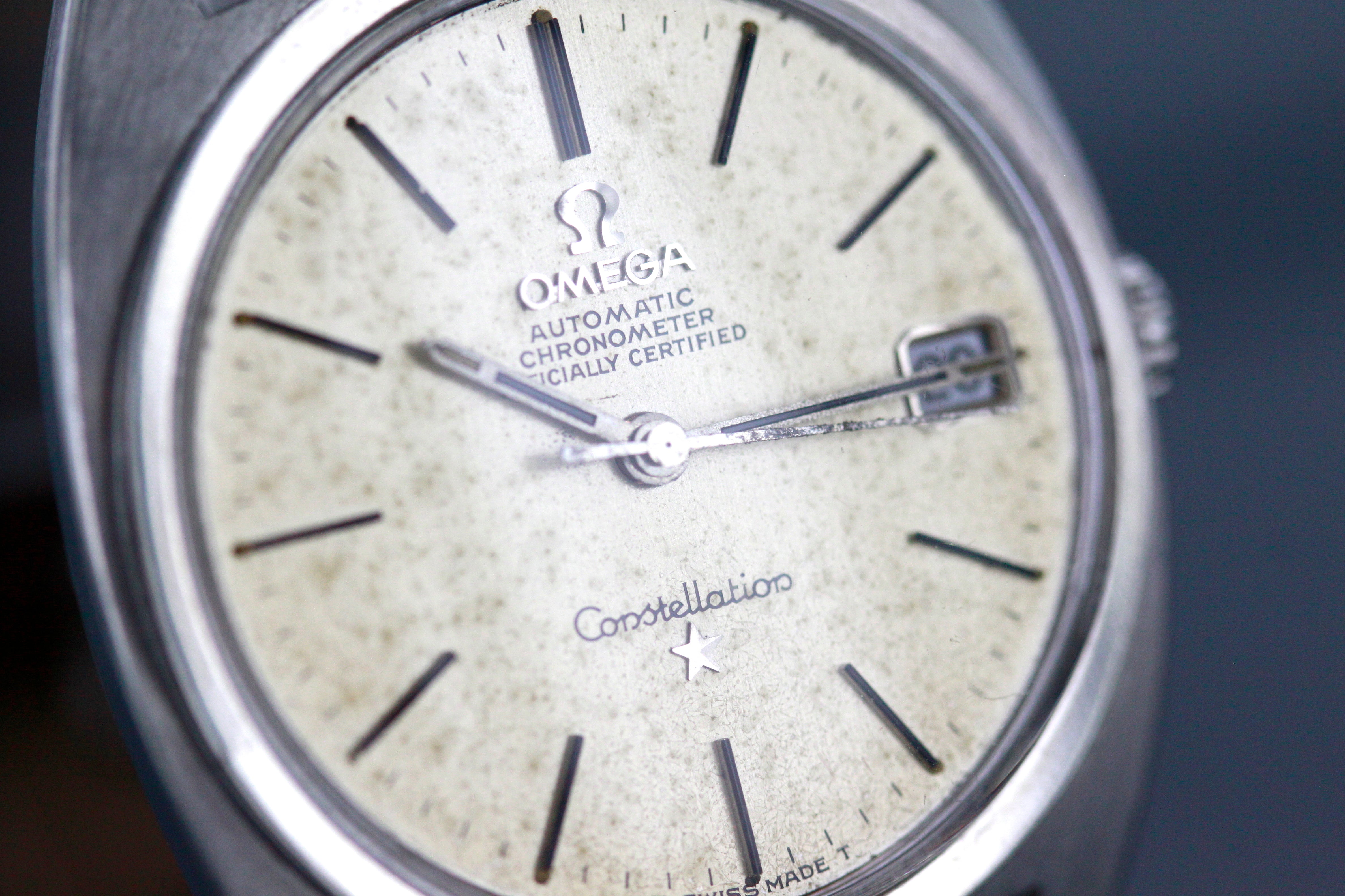 Omega Constellation steel Referenz 168017 from the 80s. – vintageuhren