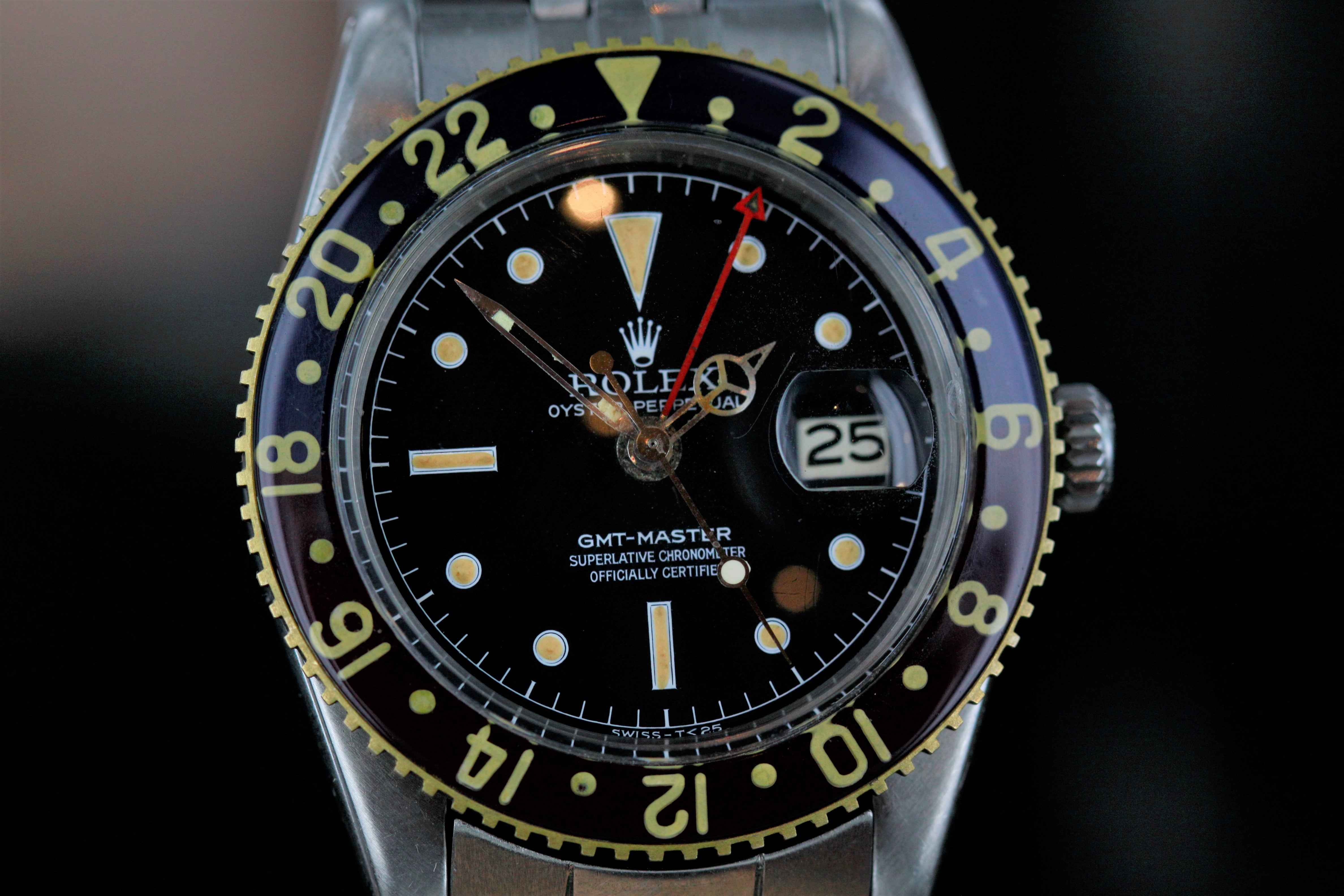 Rolex Gmt-Master Ref.6542 Pussy Galore from 1959