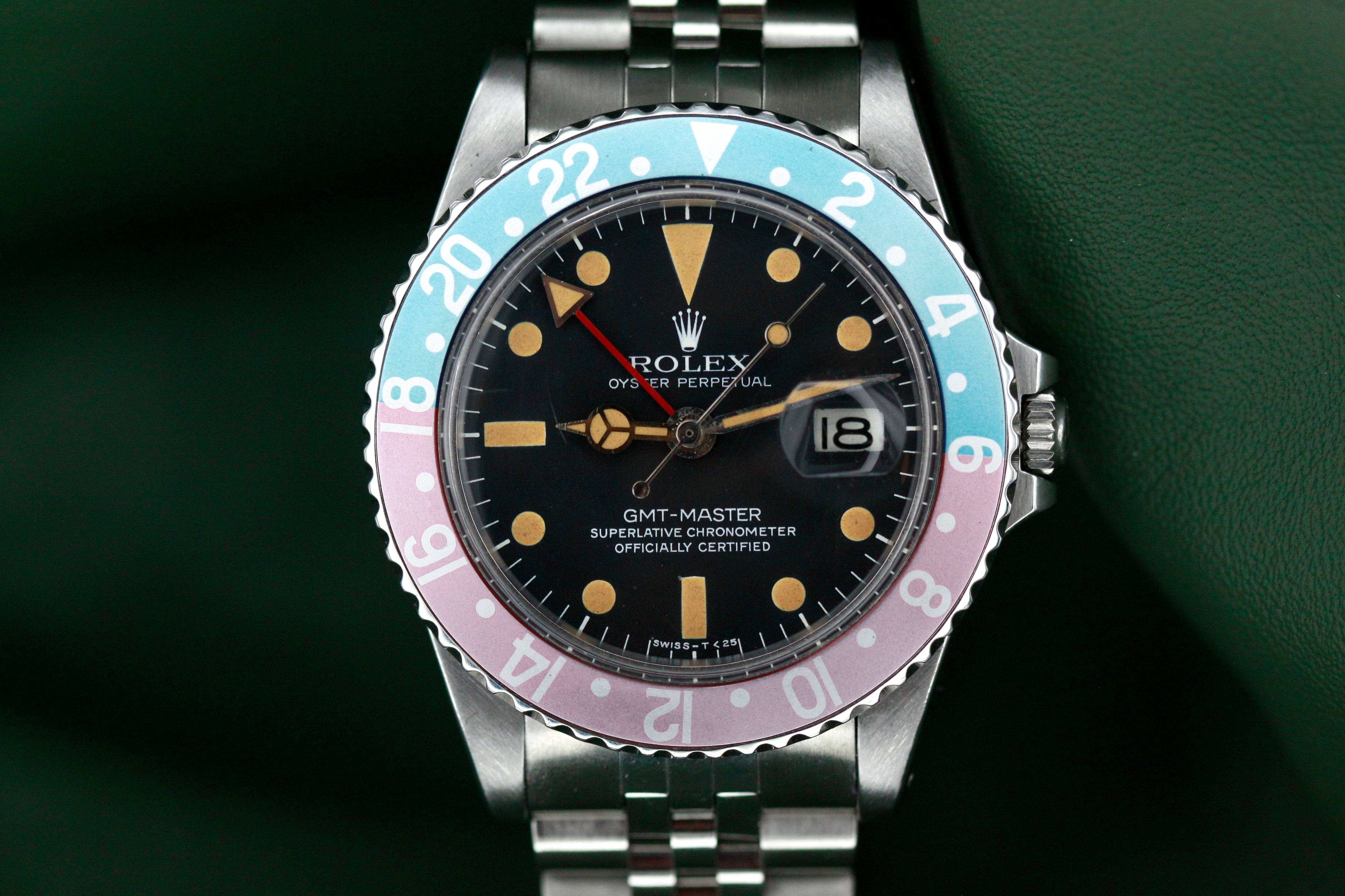 ROLEX Gmt master REF 1675 FROM 1976-77 mk5 dial