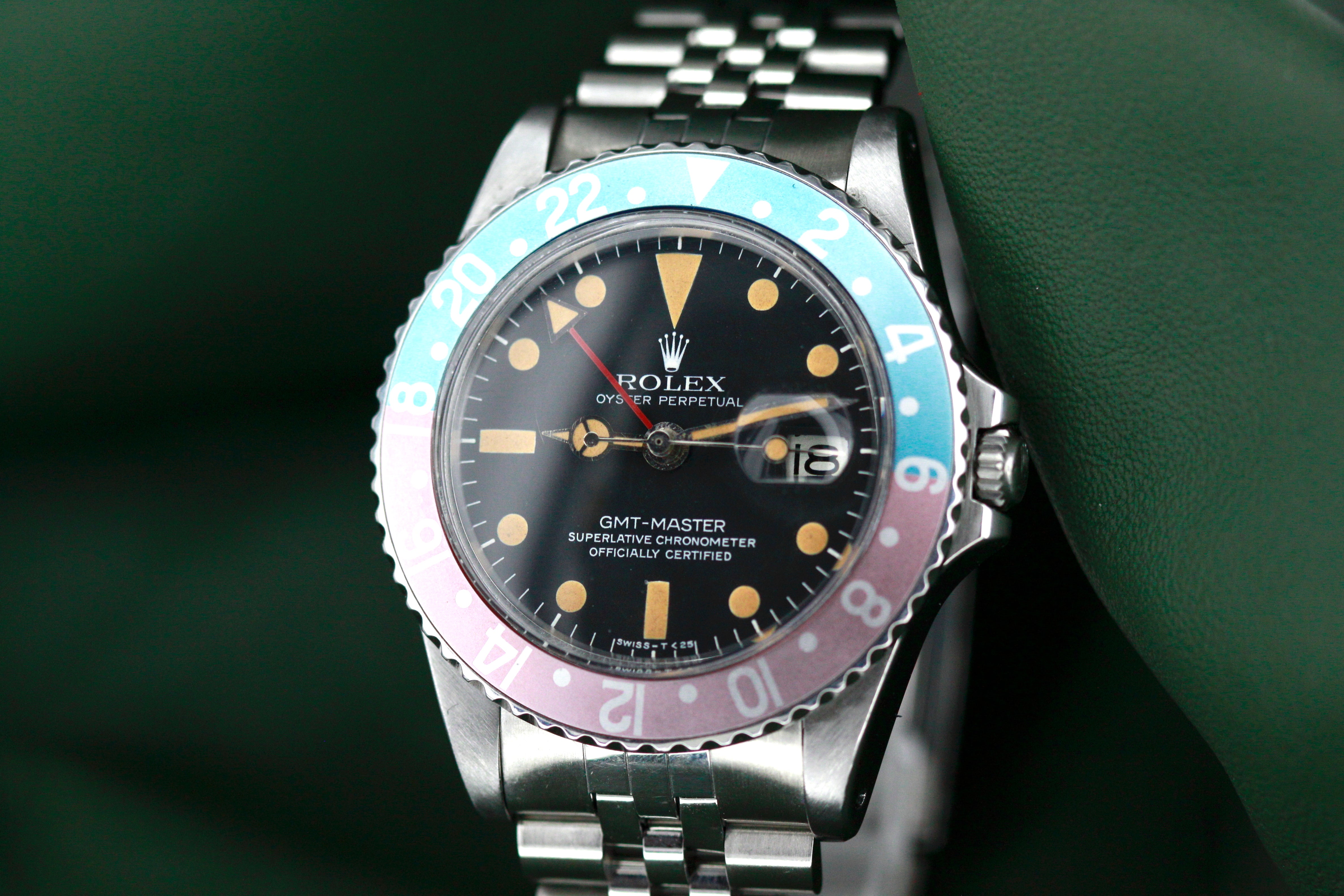 ROLEX Gmt master REF 1675 FROM 1976-77 mk5 dial