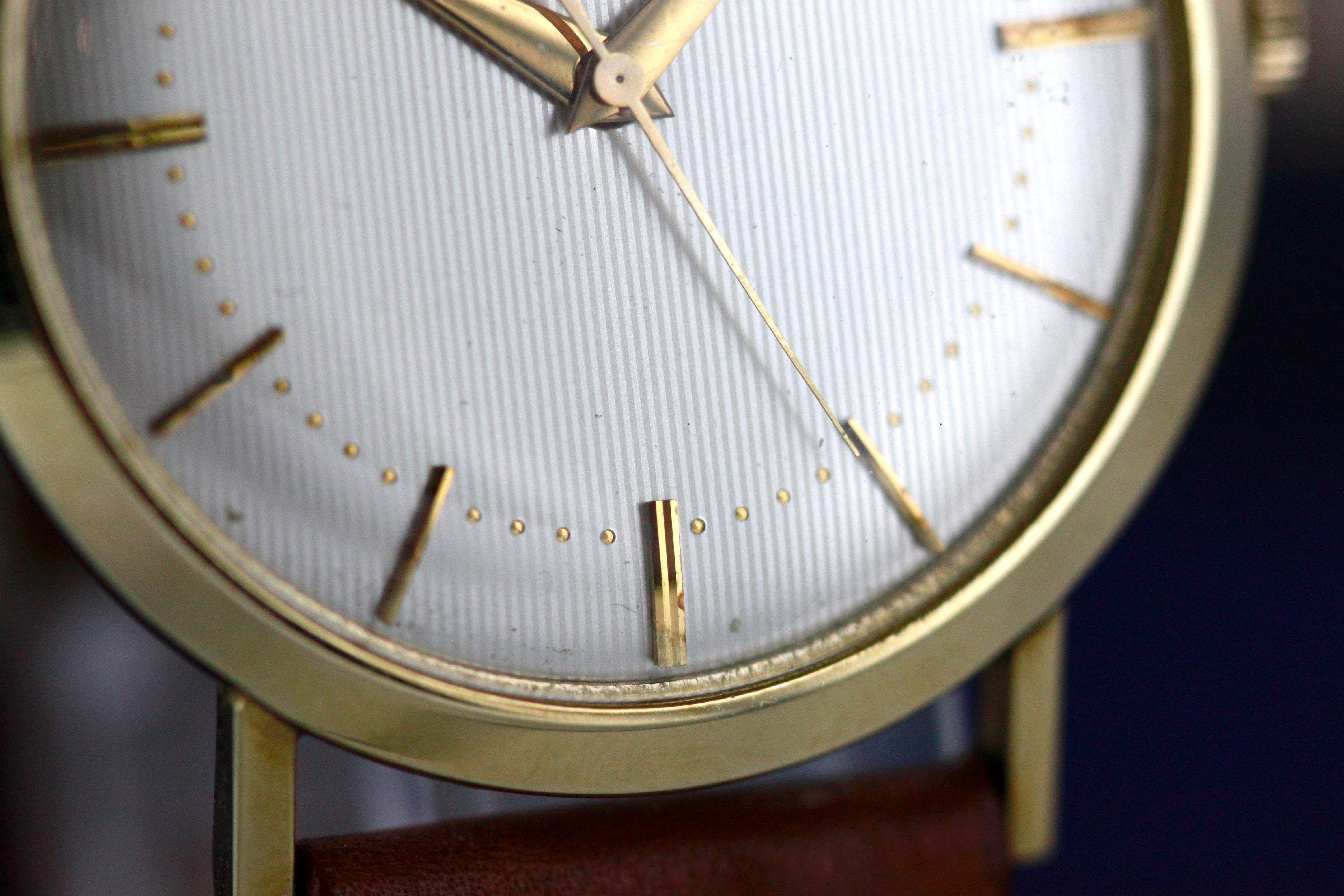 Omega Computer dial Gold filed from 1961 with PAPERS – vintageuhren