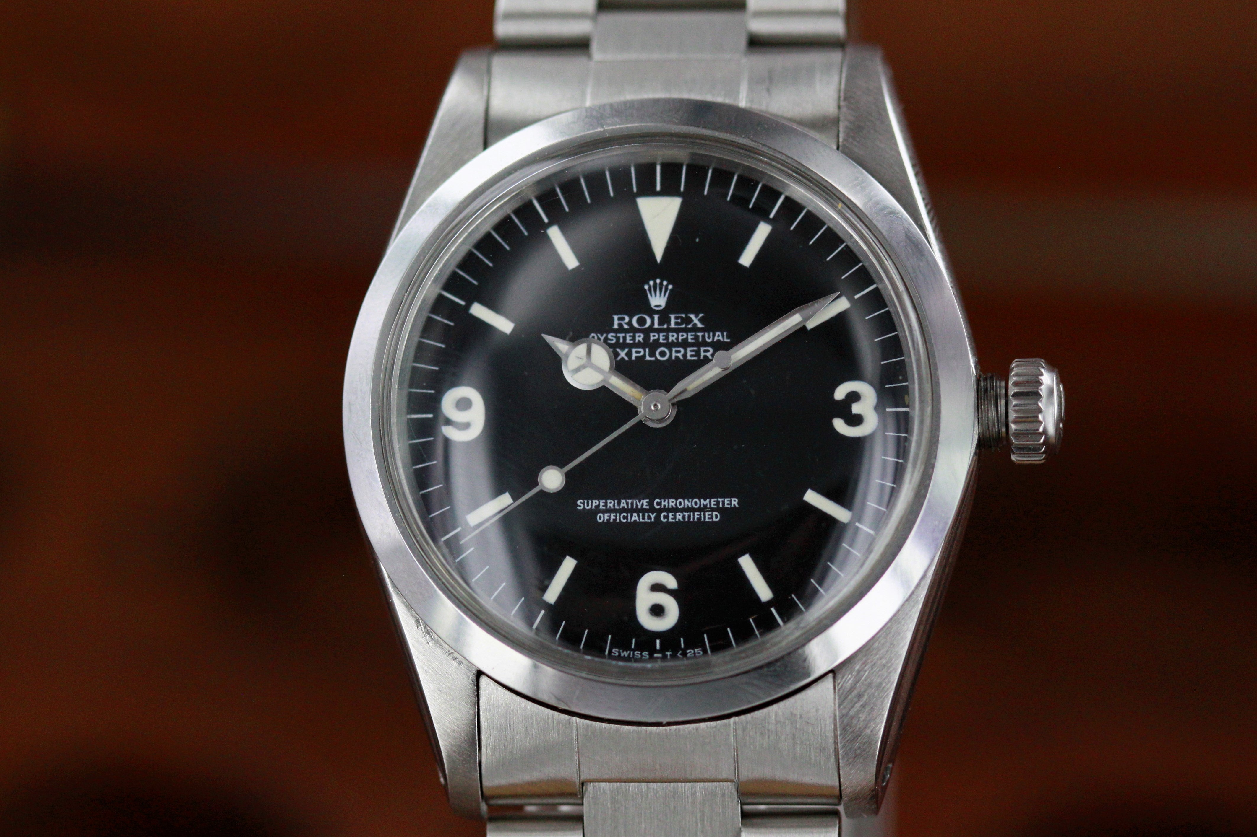 Rolex Oyster Perpetual Explorer Matte Dial Ref.1016 ca.1974