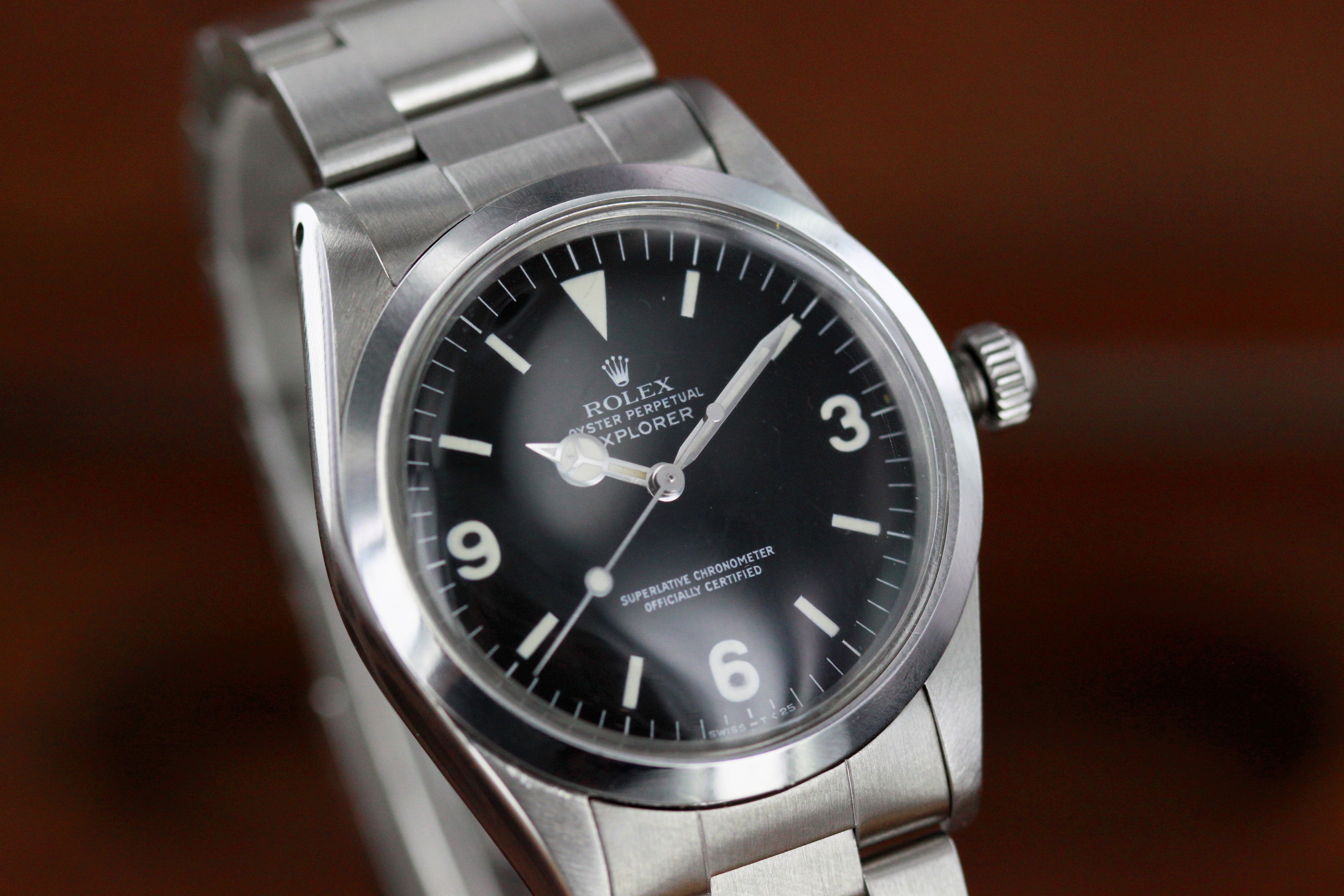 Rolex Oyster Perpetual Explorer Matte Dial Ref.1016 ca.1974