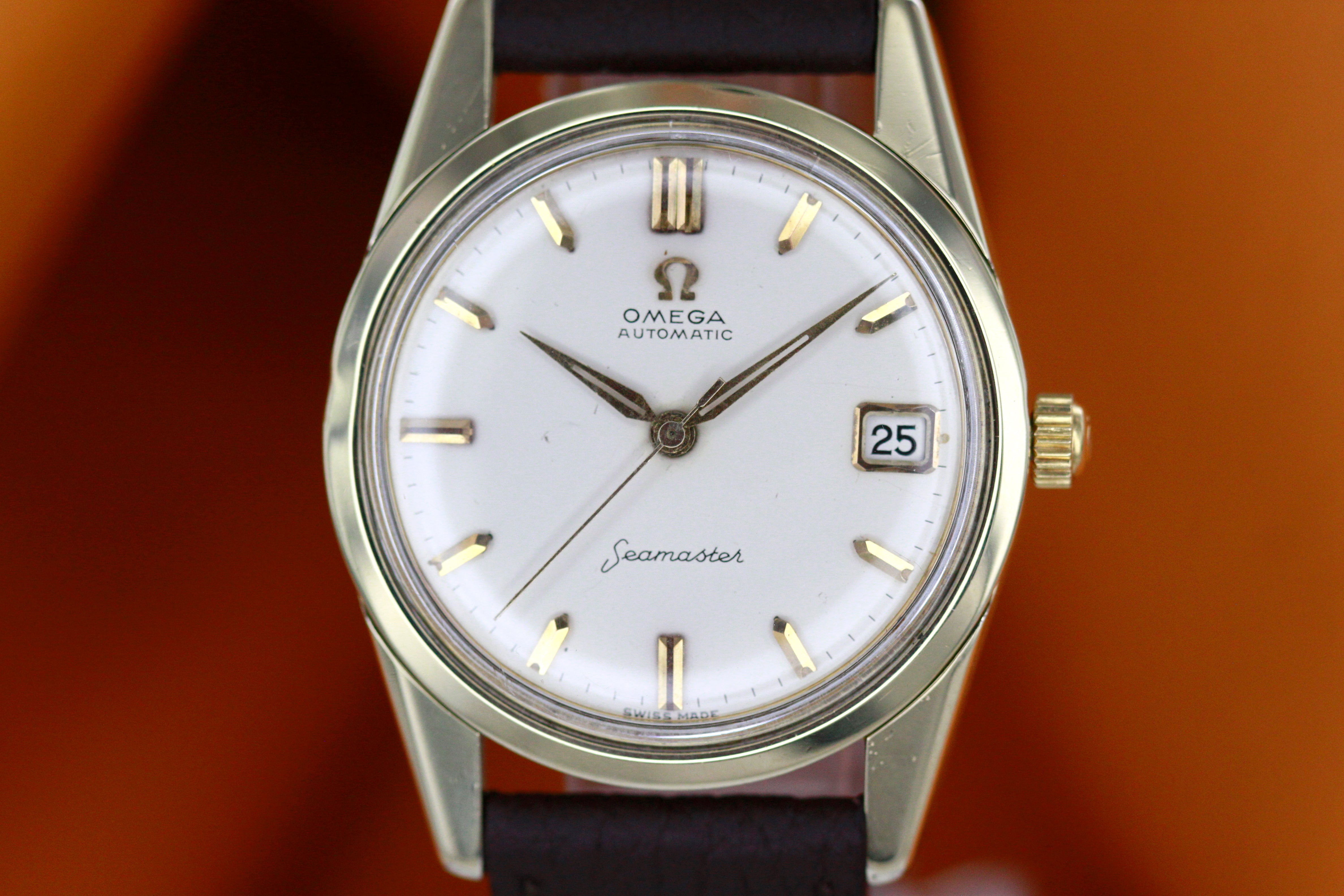 OMEGA Seamaster Steel gold from 1960 -562 Automatic Movement like new