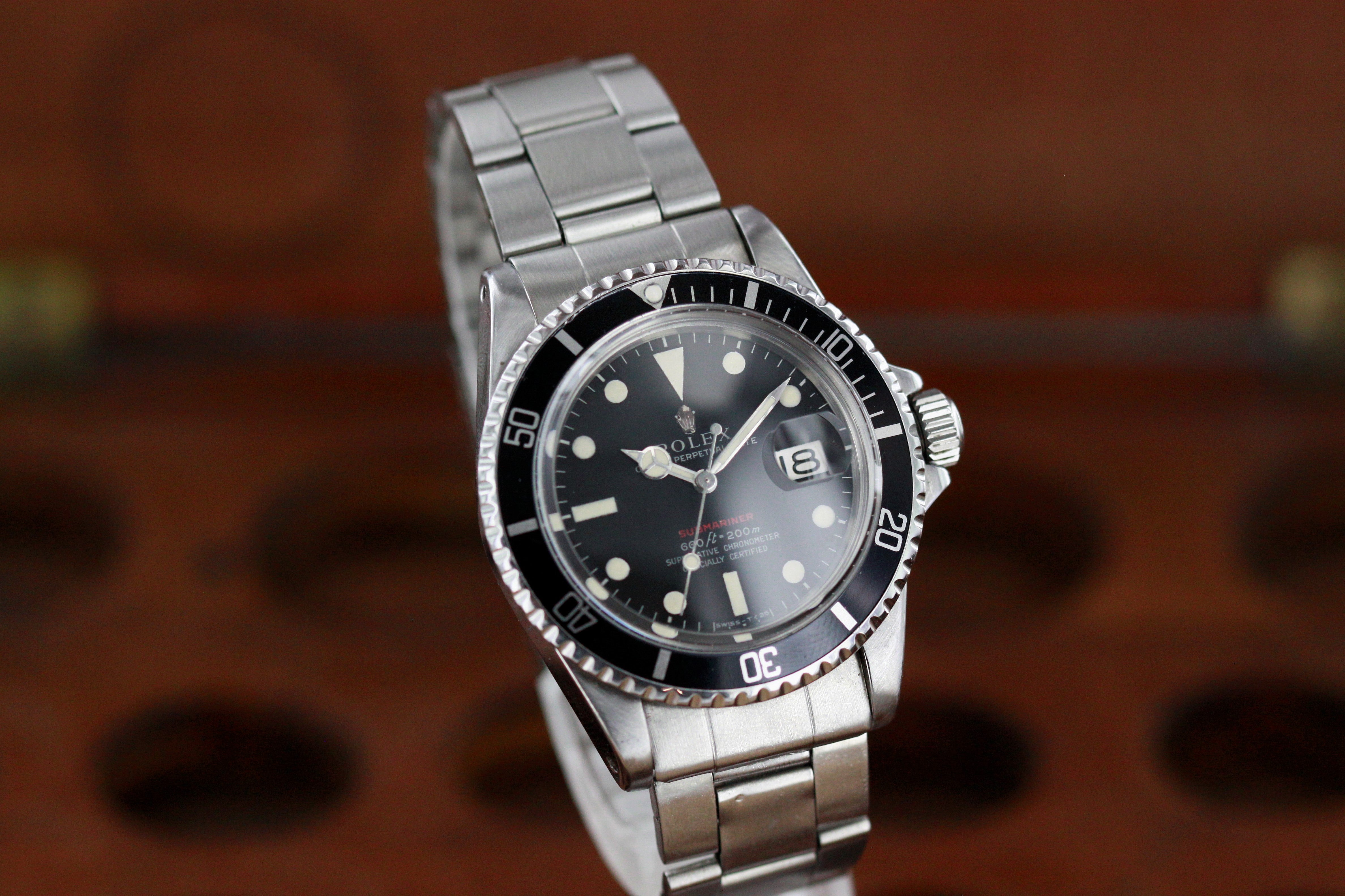 Rolex Oyster Perpetual Date Submariner Ref.1680 Red ca.1975