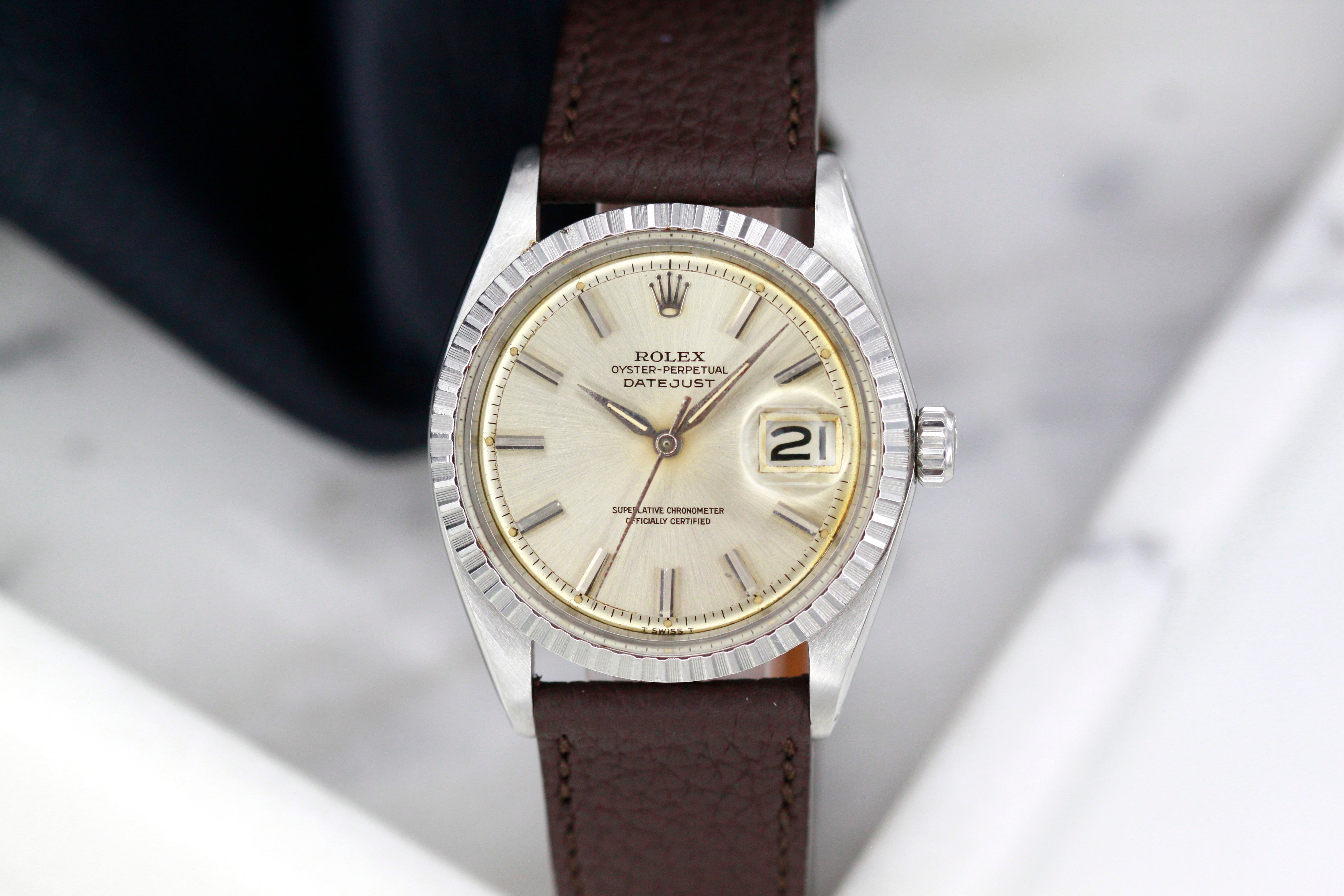 Rolex Datejust ref 1603 Cool patina from 1965