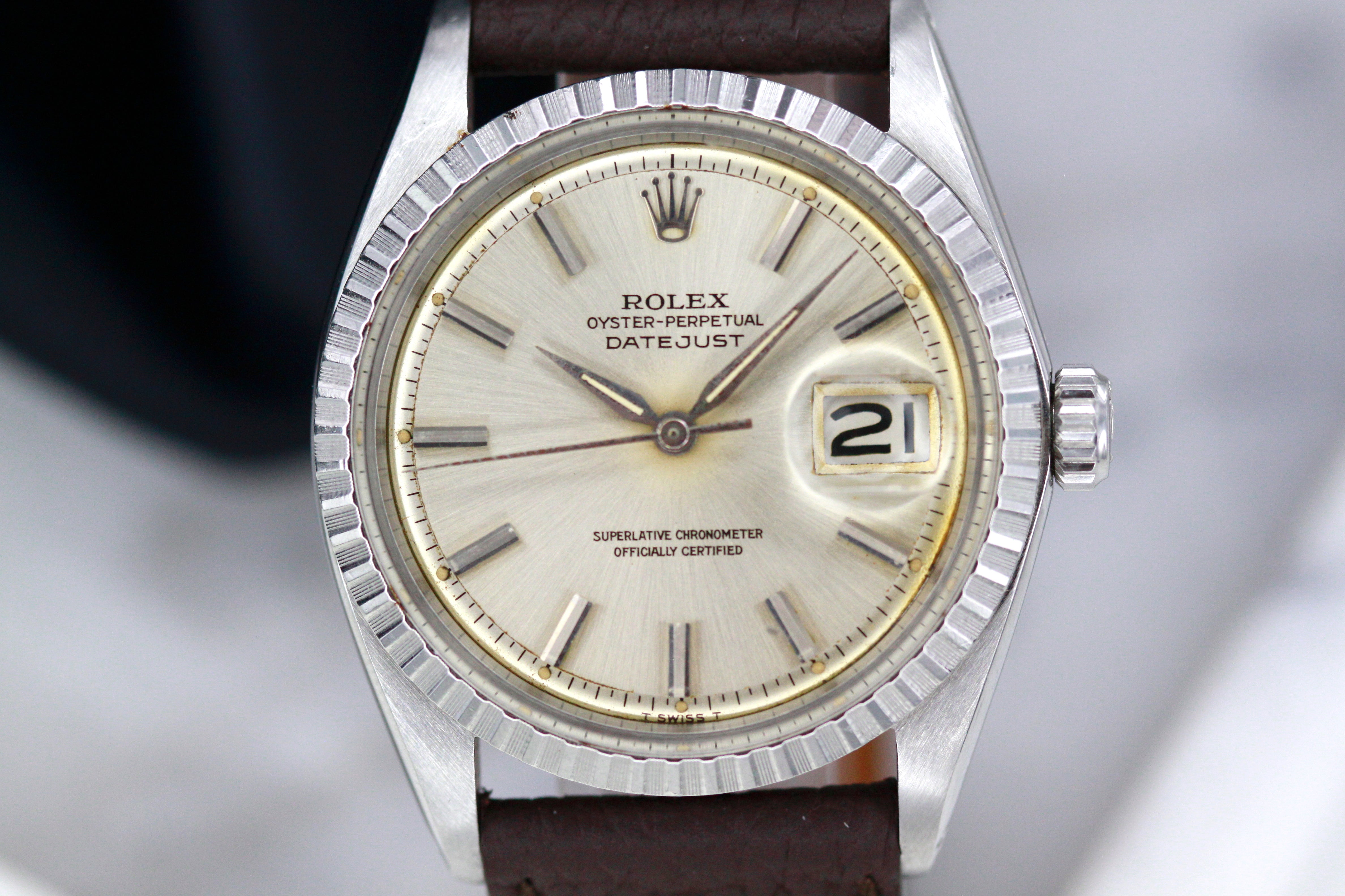 Rolex Datejust ref 1603 Cool patina from 1965